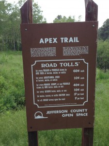 Apex Trail Road Tolls